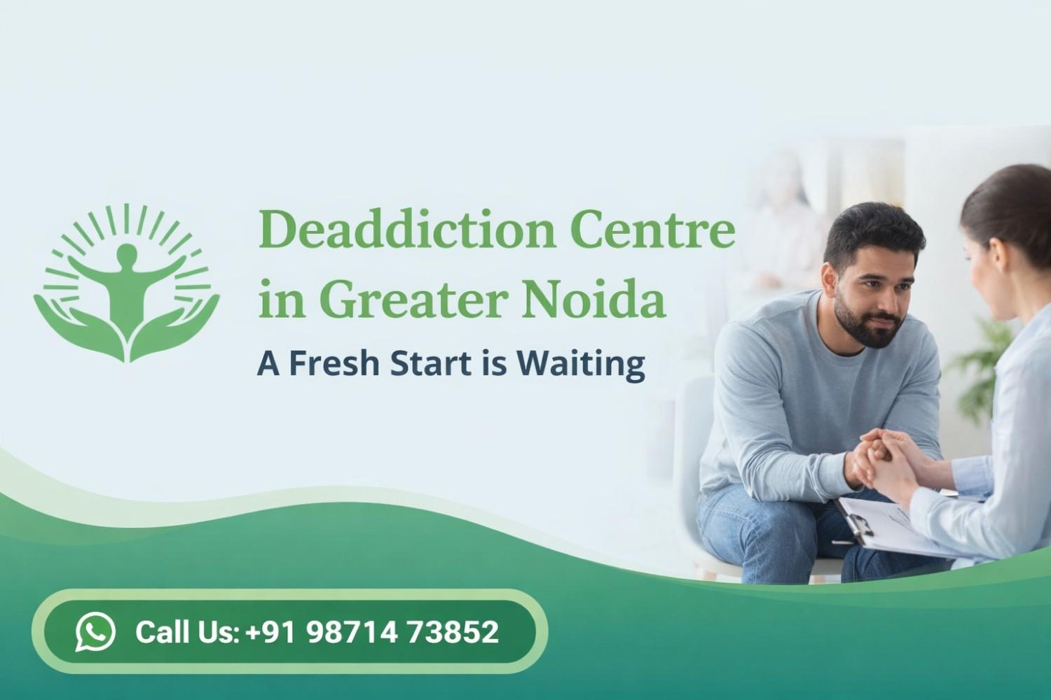 Deaddiction Centre in Greater Noida &ndash; A Fresh Start Is Waiting