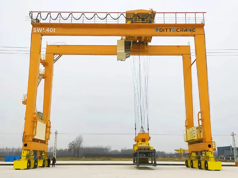 What Is an RTG Crane — And Why Do Ports and Logistics Yards Rely on It?