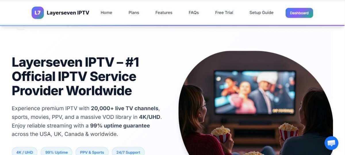 Layerseven IPTV Review 2026 &ndash; Plans, Trial & Setup