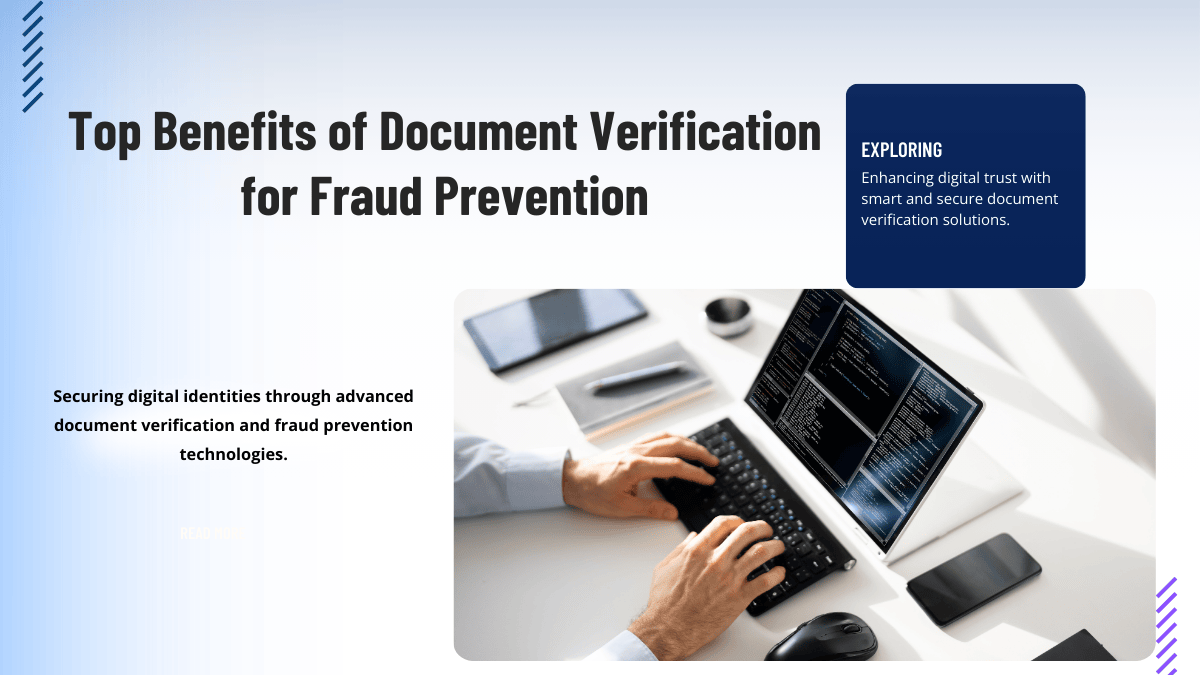 Top Benefits of Document Verification for Fraud Prevention