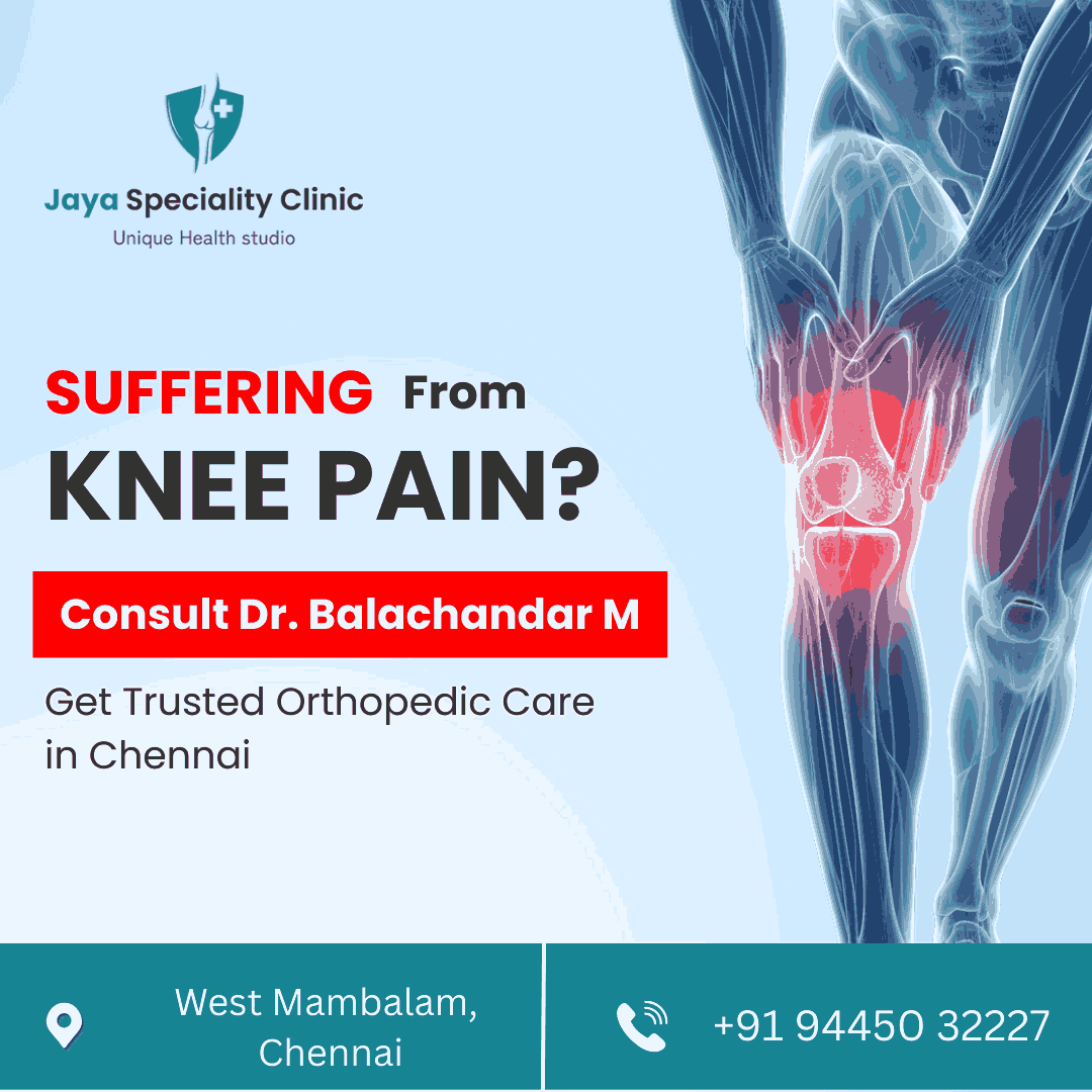 Best Orthopedic Clinic in Saidapet | Orthopod Clinic Near-Me West Mambalam