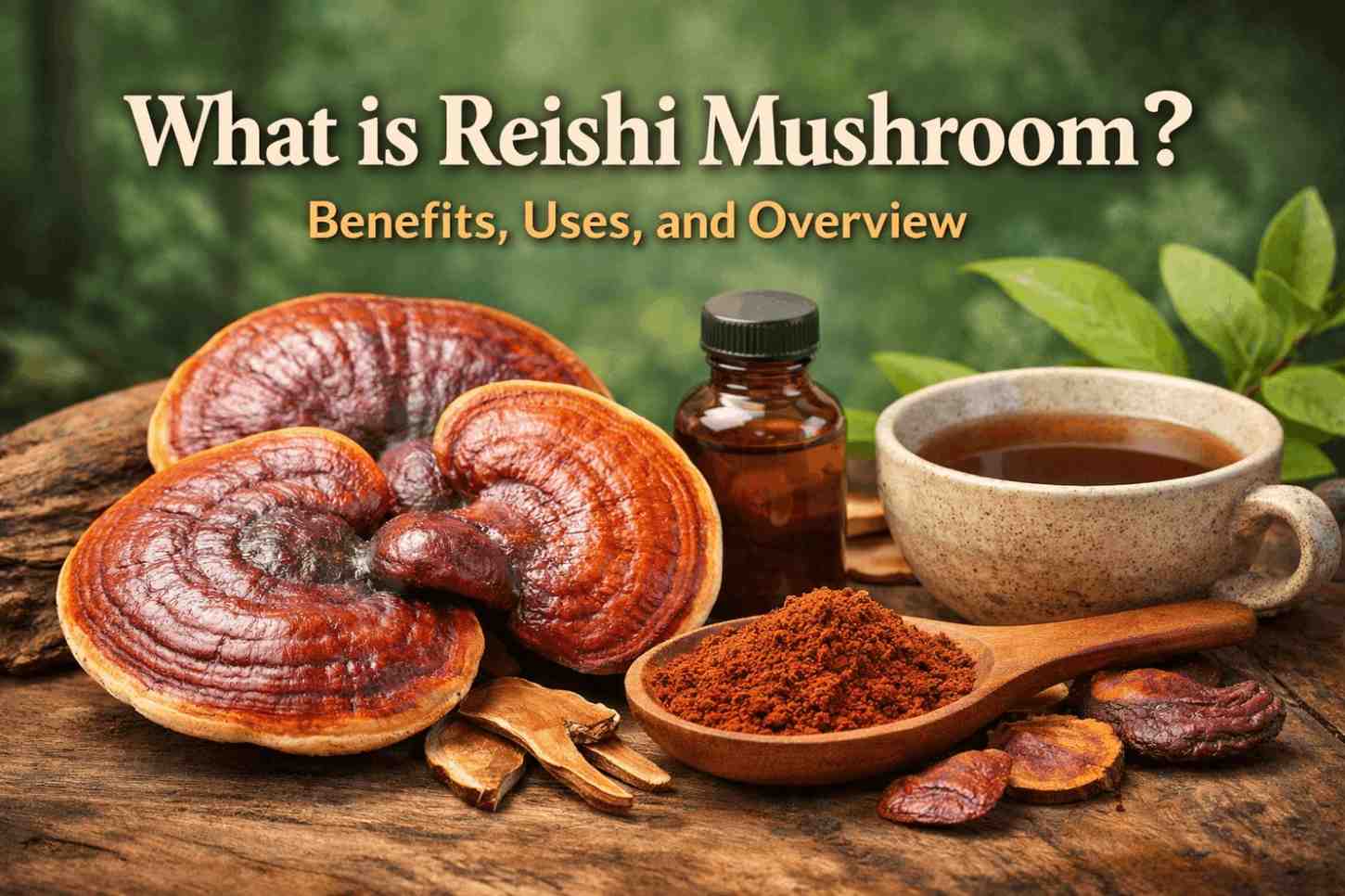 What is Reishi Mushroom? Benefits, Uses, and Overview