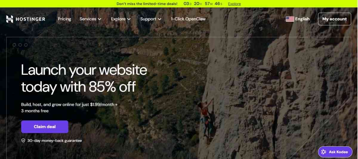 Hostinger Hosting Review 2026 &ndash; Features, Pricing & Verdict