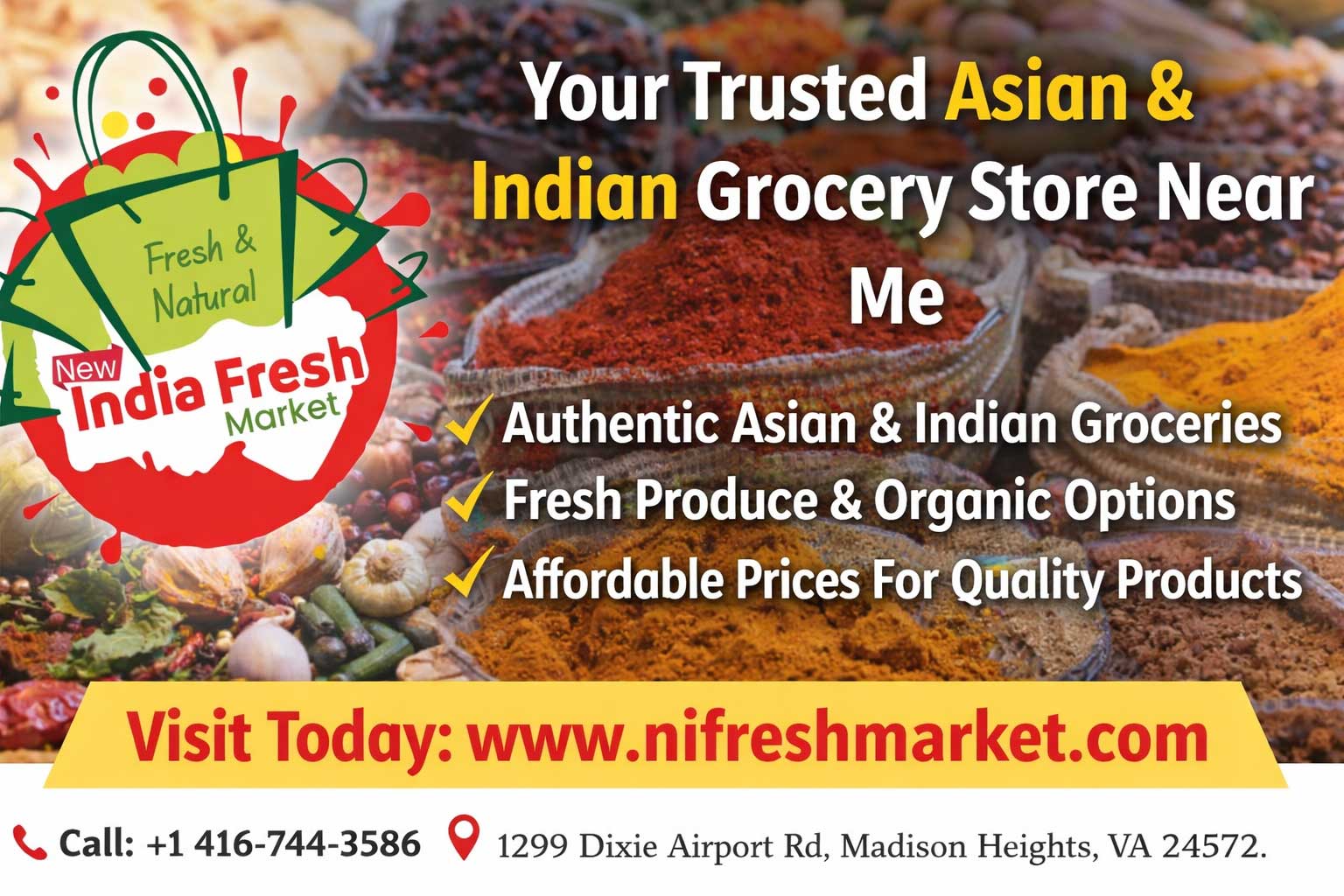 New India Fresh Market &ndash; Your Trusted Asian & Indian Grocery Destination - Etobicoke, Canada