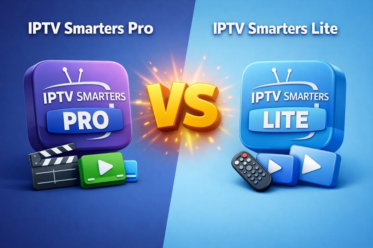IPTV Smarters Pro vs IPTV Smarters Lite Differences