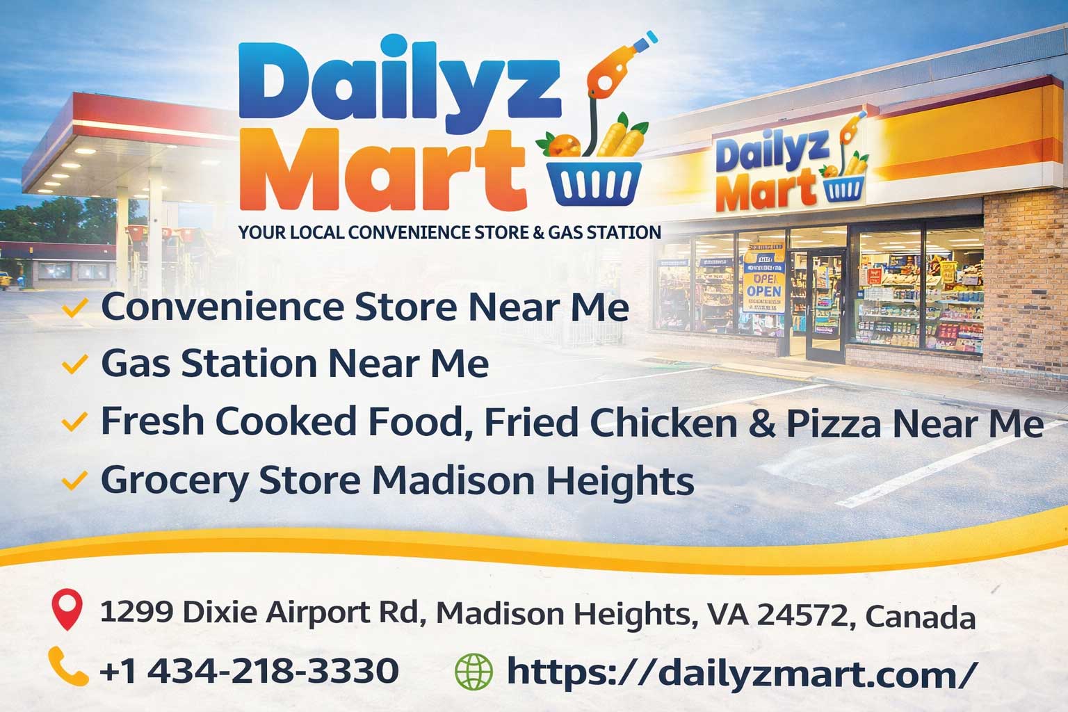 Best Convenience Store in Madison Heights &ndash; Dailyz Mart for Food, Fuel & Groceries