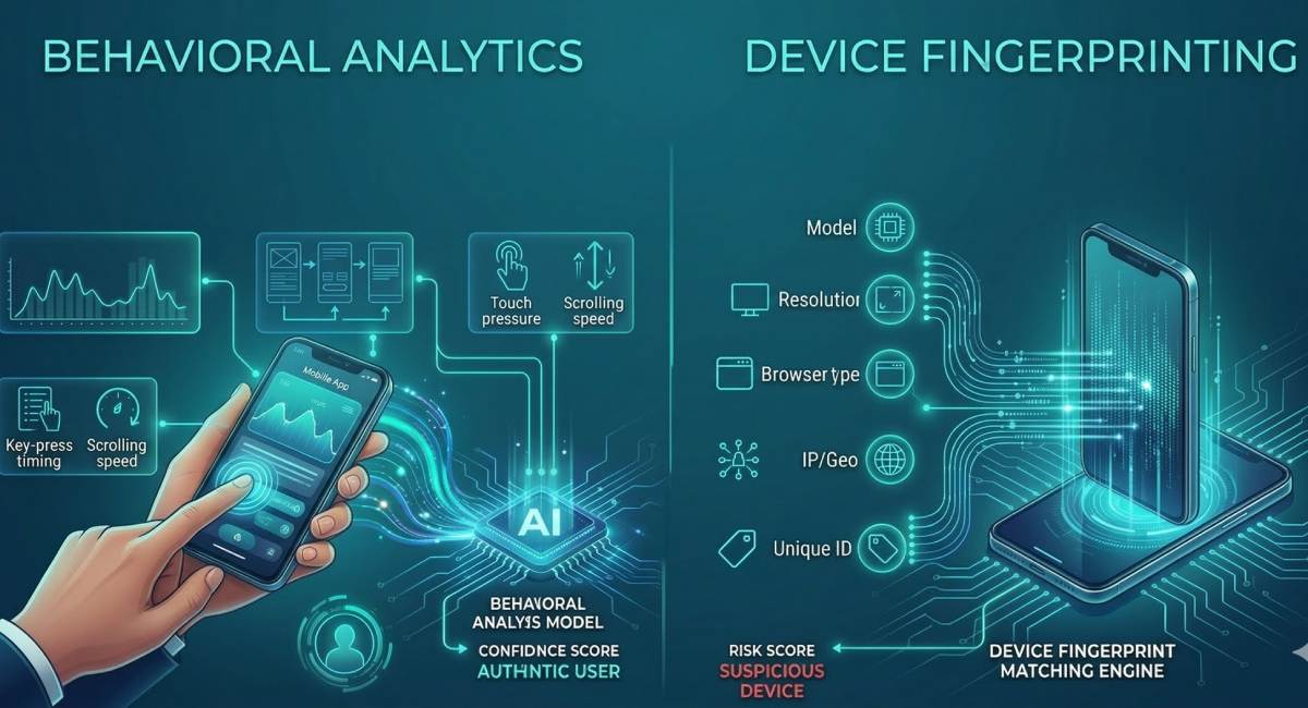 Behavioral Analytics vs Device Fingerprinting for Fraud Prevention
