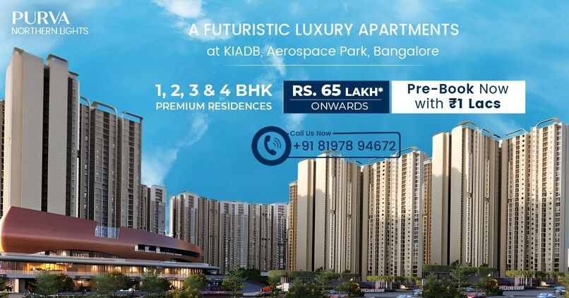 Purva Northern Lights Project | Homes Near International Airport