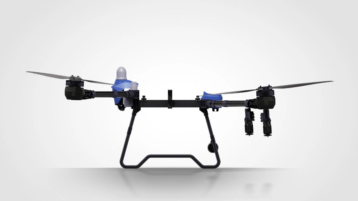 EAVISION: Advancing Intelligent Agriculture with Autonomous AI Drone Technology