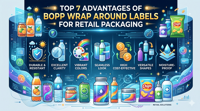 Top 7 Advantages of BOPP Wrap Around Labels for Retail Packaging