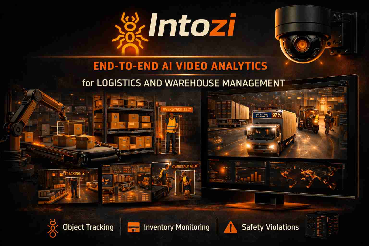 Smarter Logistics Management with Intozi Video Analytics