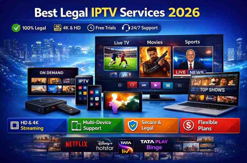 Best Legal IPTV Services 2026 | Safe & Verified Options