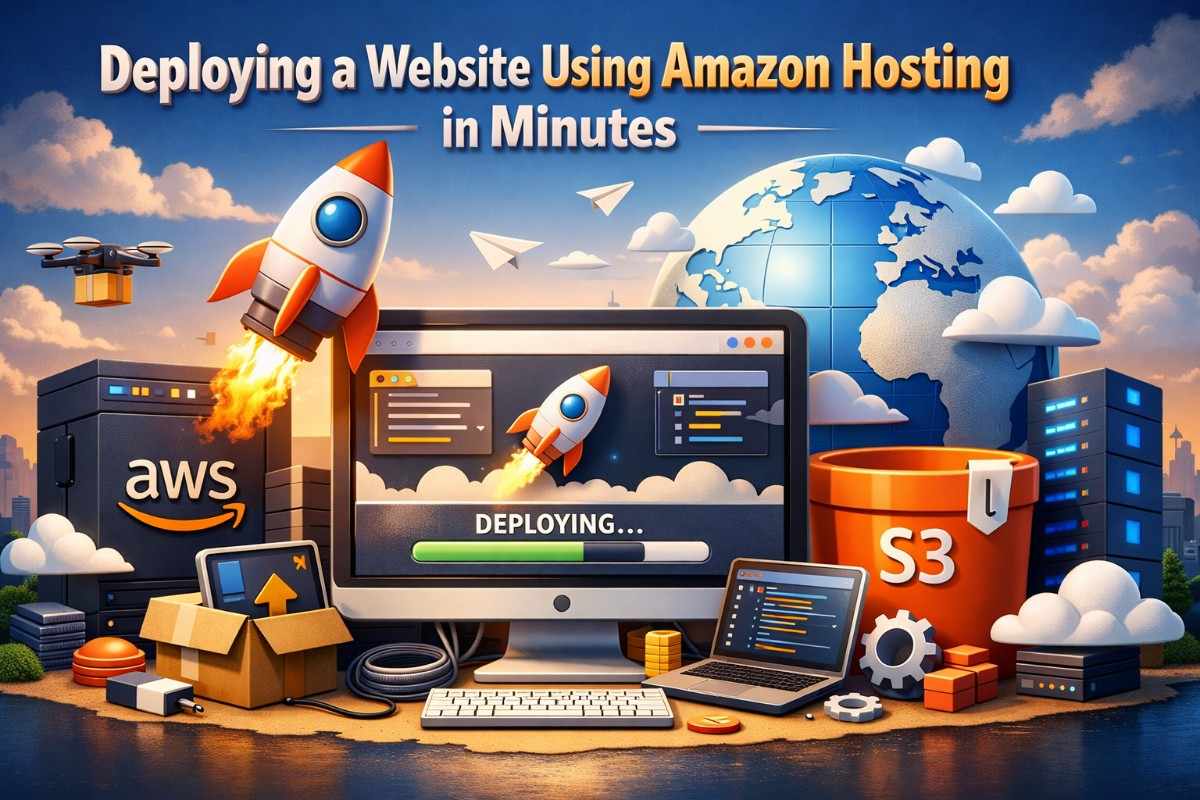 Deploying a Website Using Amazon Hosting in Minutes