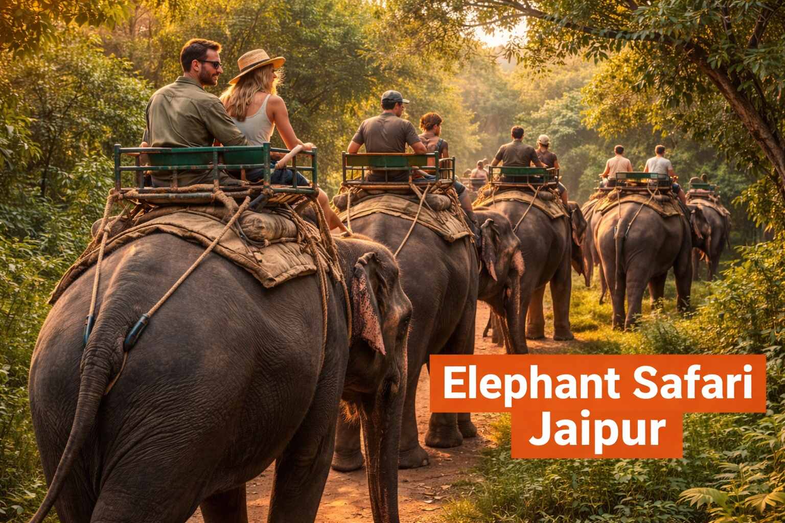 Why Elejungle Gives You the Best Elephant Safari Jaipur Offers