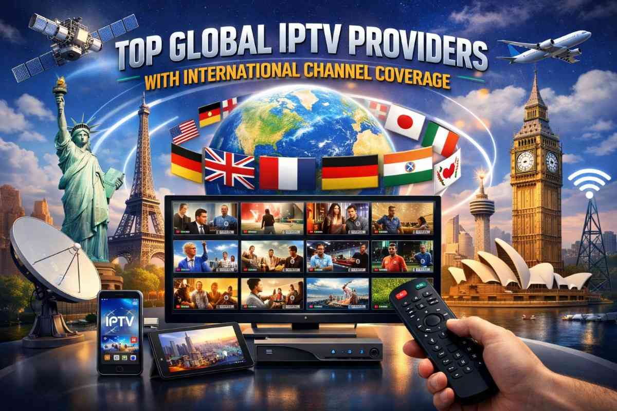 Top Global IPTV Providers with International Channel Coverage