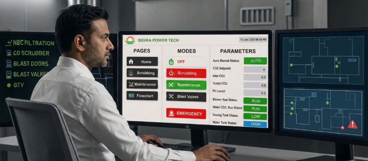 Sigma Power Tech Shelter Control System