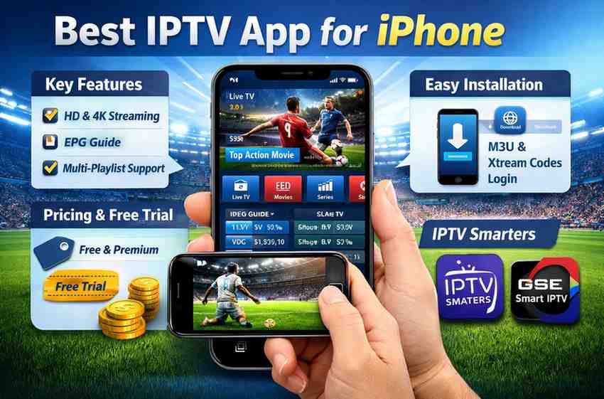 Best IPTV App for iPhone: Top Features & Full Guide