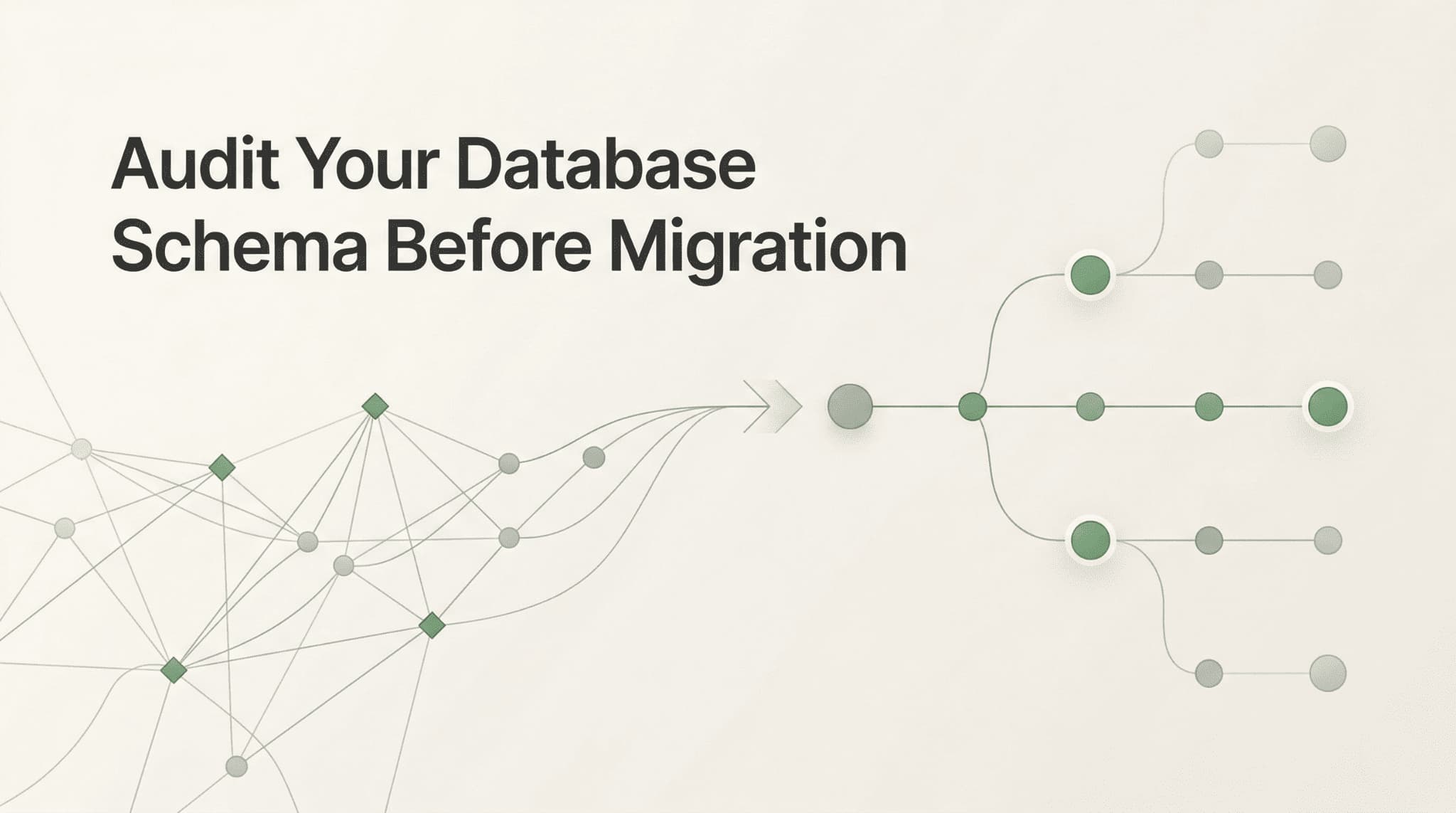 How to Audit Your Database Schema Before a Major Migration