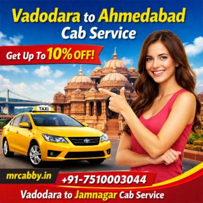 Book Vadodara to Ahmedabad Cab or Taxi &ndash; Easy & Quick