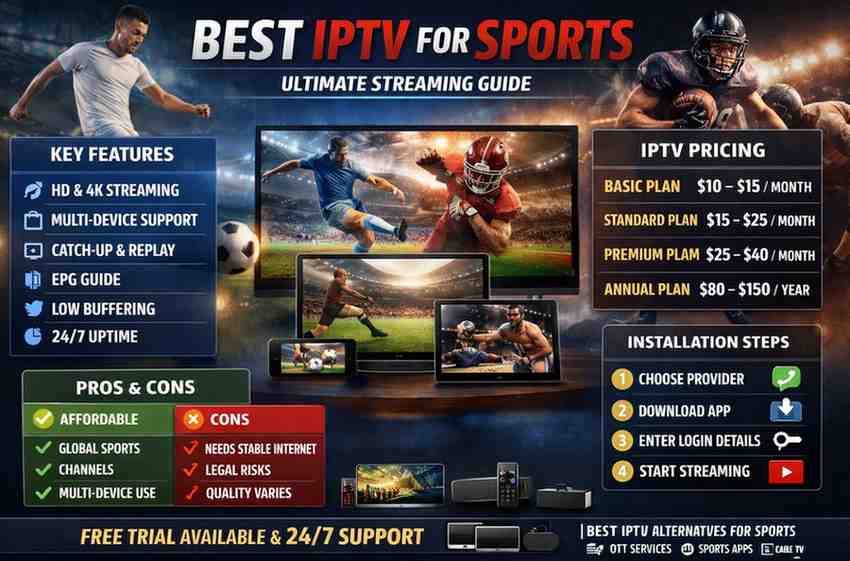 Best IPTV for Sports: Ultimate Streaming Guide 2026