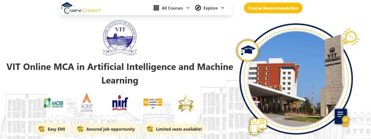 VIT University MCA in AI & ML Online: Career Scope, Benefits & Insights 2026