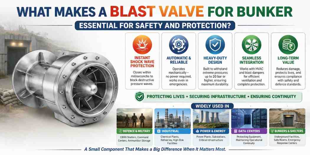 Blast Valve for Bunker