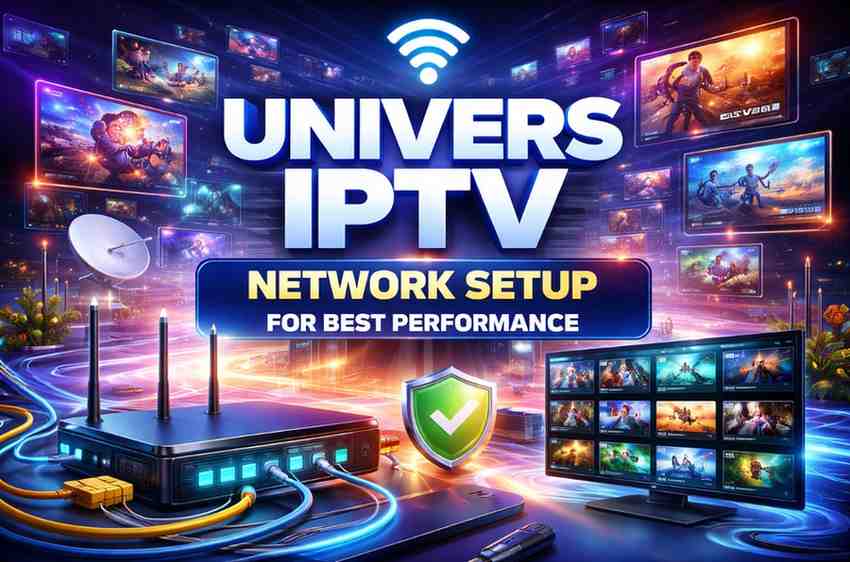 Univers IPTV Network Setup for Best Performance