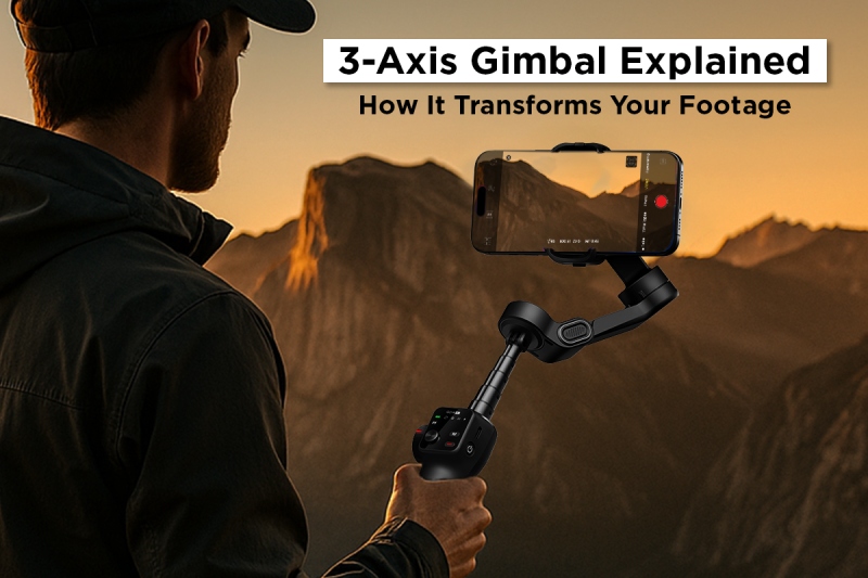 3-Axis Gimbal Explained: Why Smartphone Gimbals Still Matter
