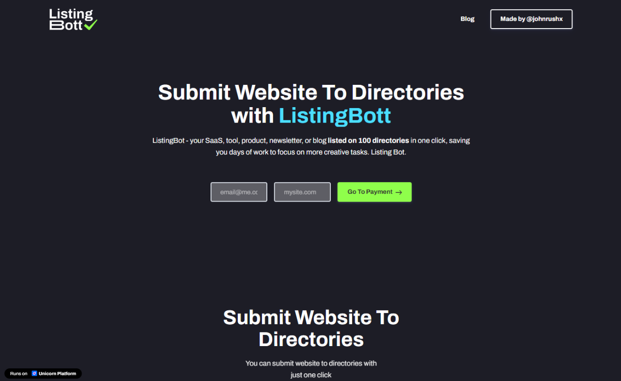 ListingBott easy way to distribute your product information across platforms