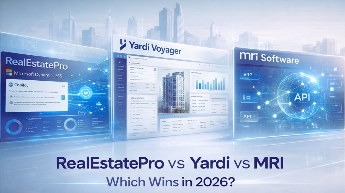 RealEstatePro vs Yardi vs MRI Software: Which Wins in 2026?