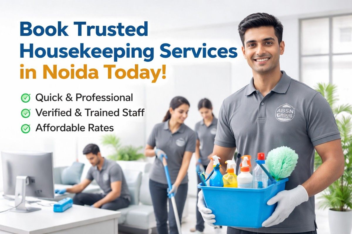 Book Trusted Housekeeping Services in Noida Today – Quick & Professional