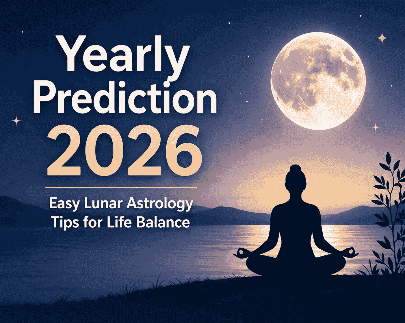 Yearly Prediction 2026: Easy Lunar Astrology Tips for Life Balance