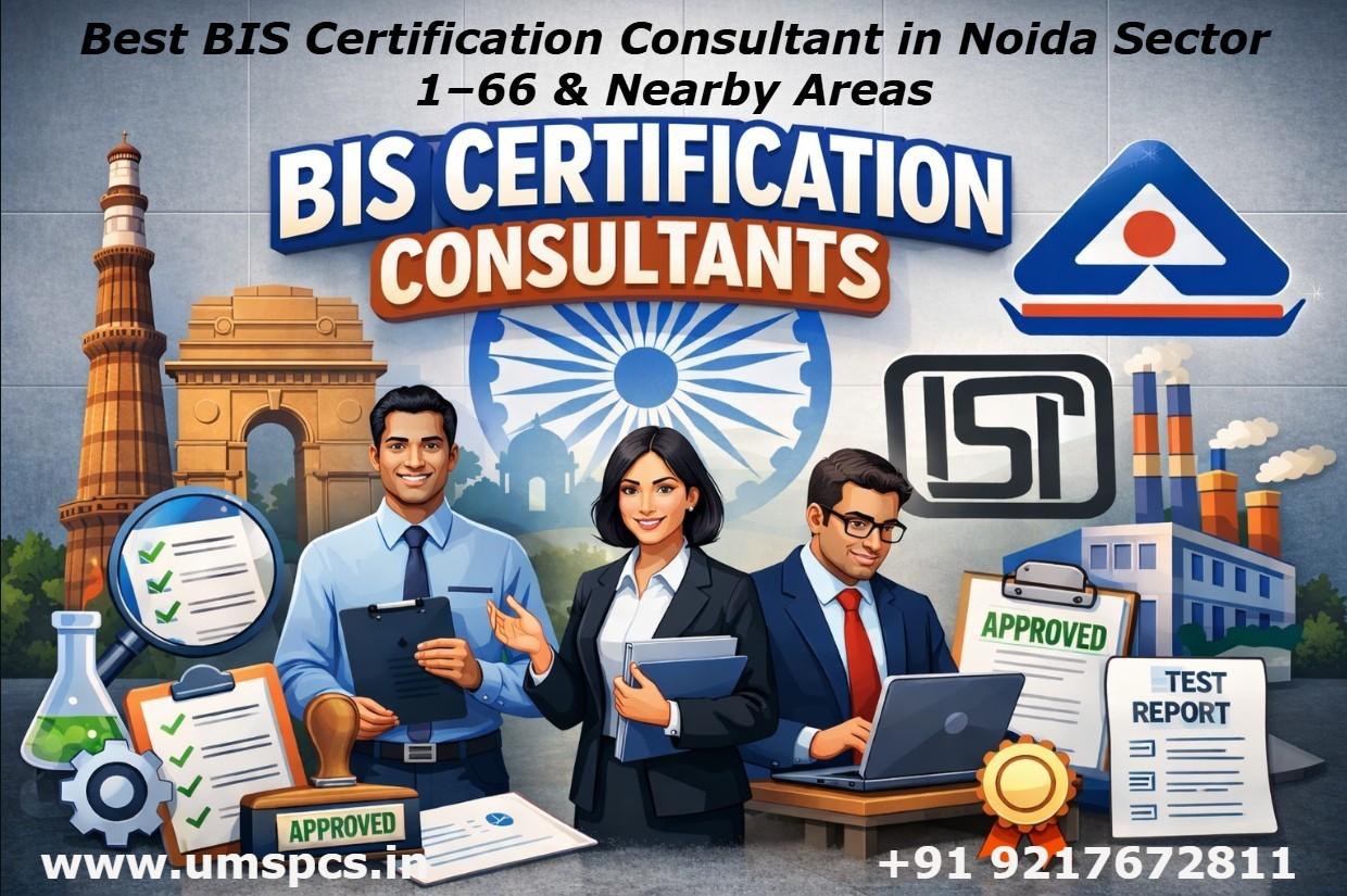 Best BIS Certification Consultant in Noida Sector 130–140 & Nearby Areas