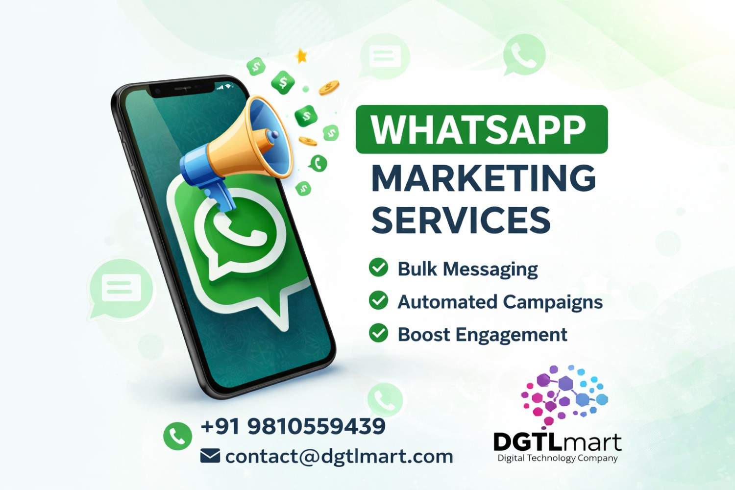 Grow Faster with Professional WhatsApp Marketing Services for Your Business