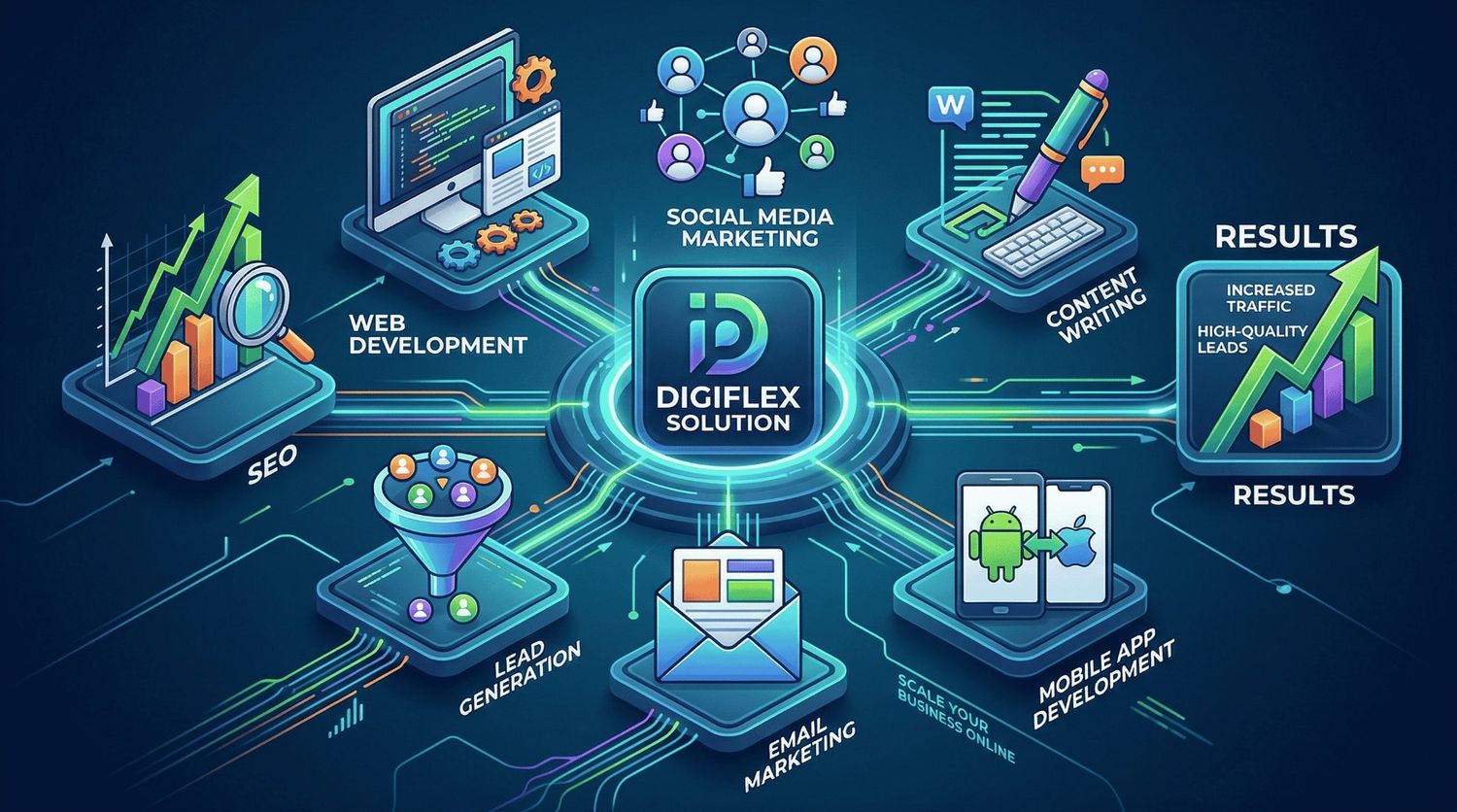 Digital Marketing Agency | Digiflex | SEO, Web & App Development