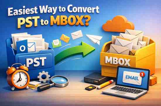 What is the easiest way to convert PST to MBOX?