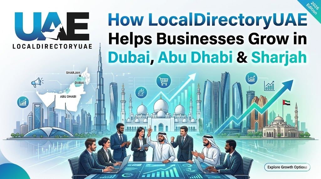 How LocalDirectoryUAE Helps Businesses Grow in Dubai, Abu Dhabi & Sharjah