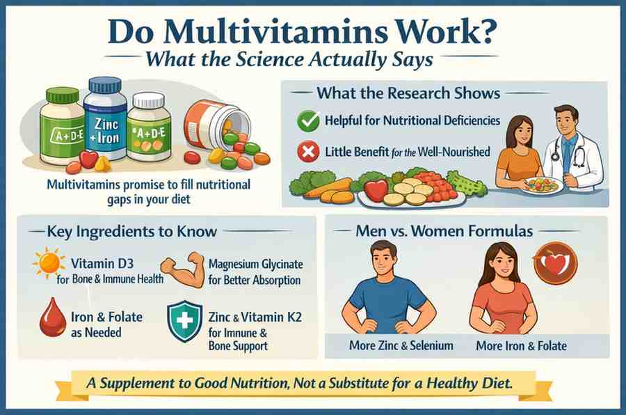 Do Multivitamins Work? What the Science Actually Says