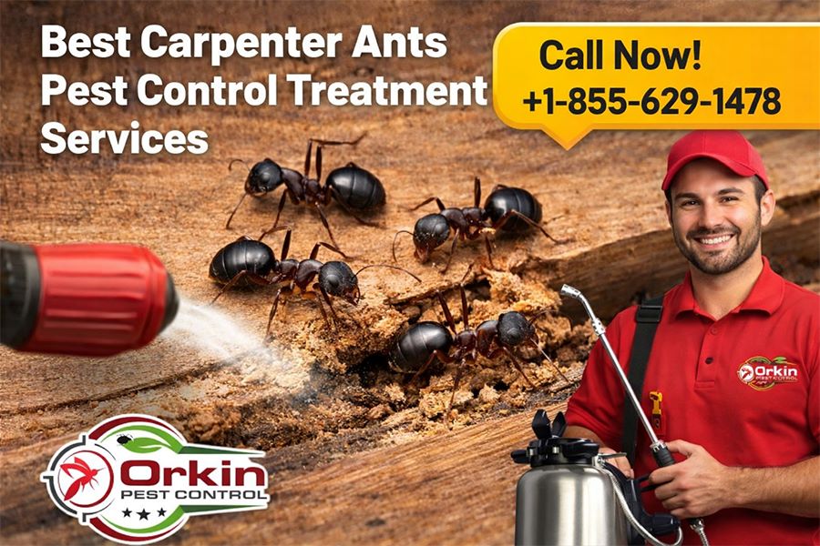 Best Carpenter Ants Pest Control Treatment Services