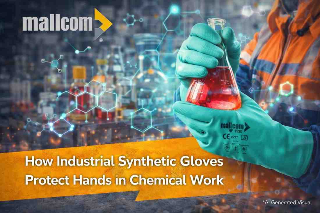 How Industrial Synthetic Gloves Protect Hands in Chemical Work