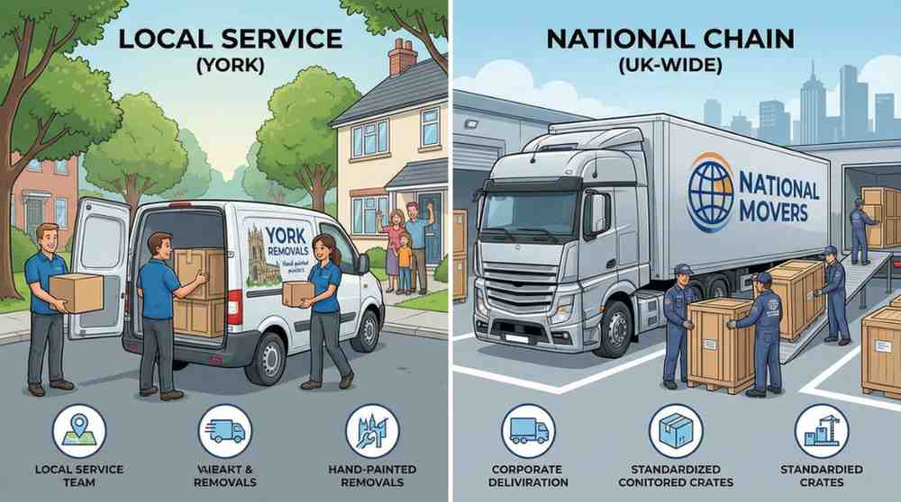Why Local Removal Companies in York Offer Better Value Than Big Chains
