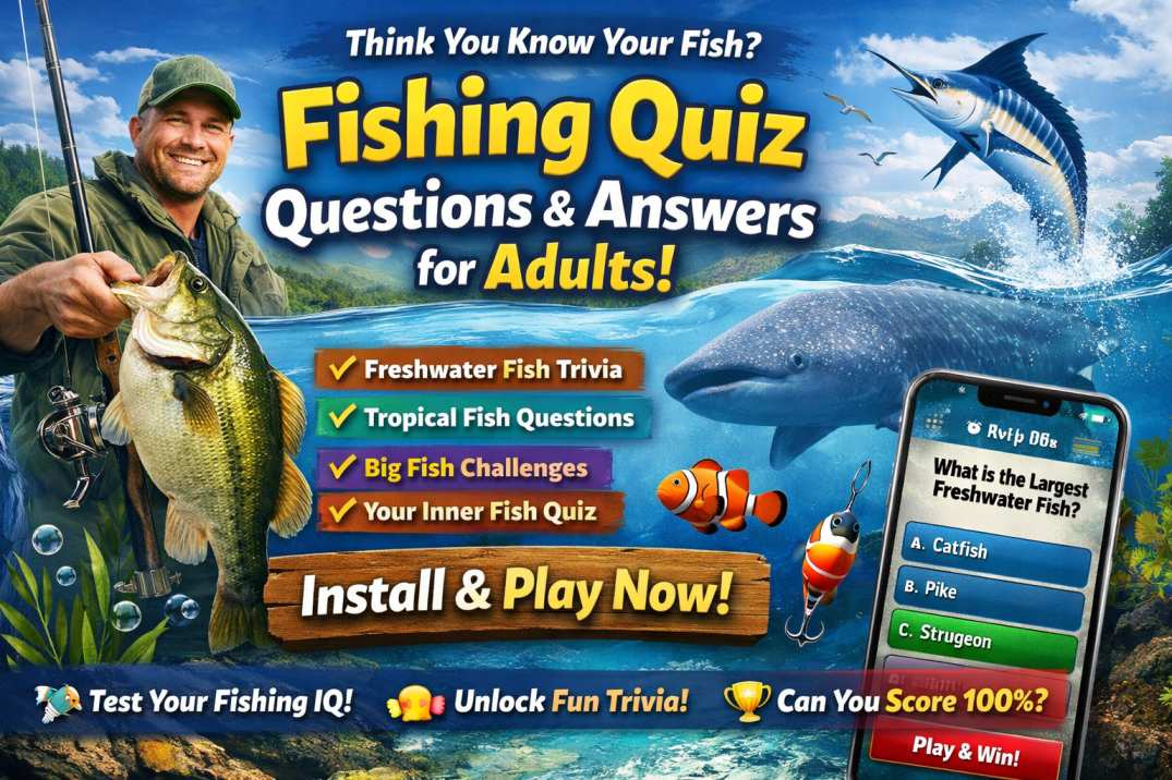 Fishing Trivia Questions and Answers for Adults