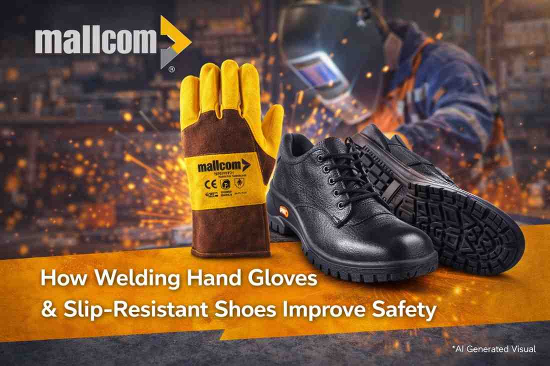 How Welding Hand Gloves & Slip-Resistant Shoes Improve Safety