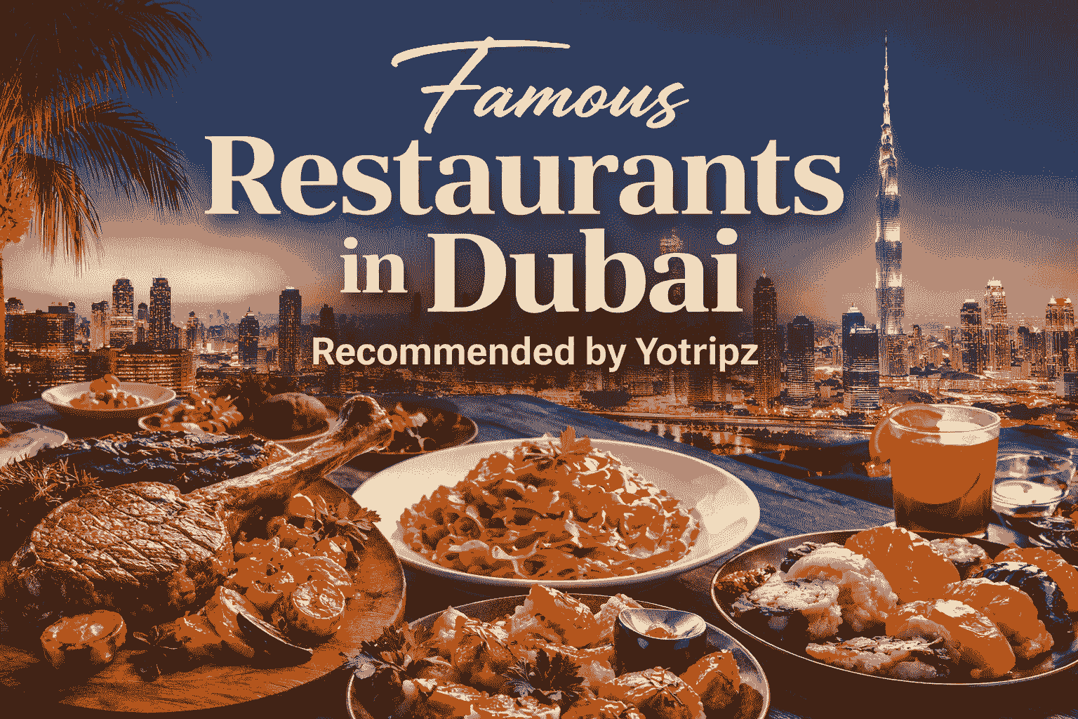 Plan Your Food Journey: Famous Restaurants in Dubai Recommended by Yotripz