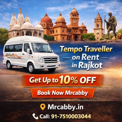 Book Tempo Traveller on Rent in Rajkot – Affordable Family Trips