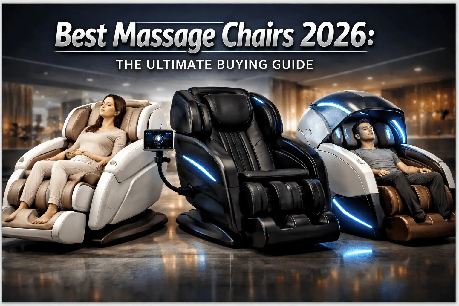 Best Massage Chairs 2026: The Complete Buyer's Guide to Finding Your Perfect Chair