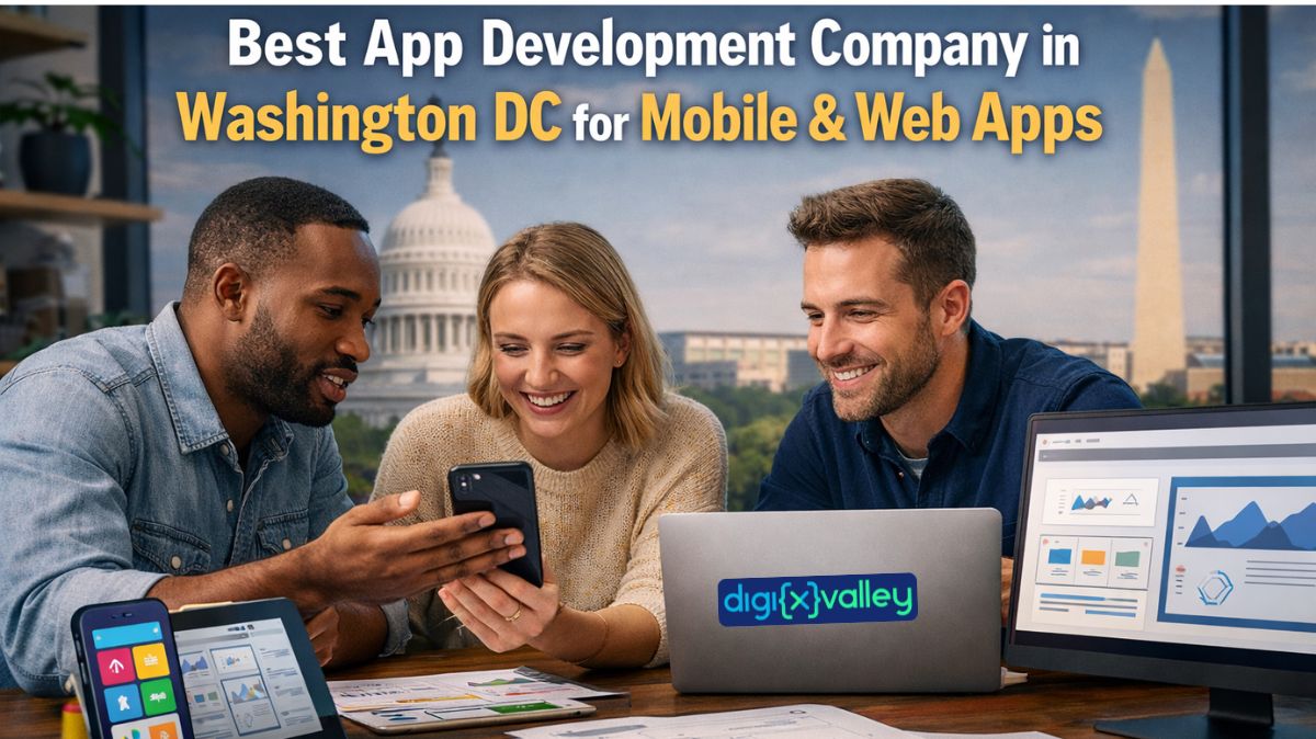 Best App Development Company in Washington DC for Mobile and Web Apps