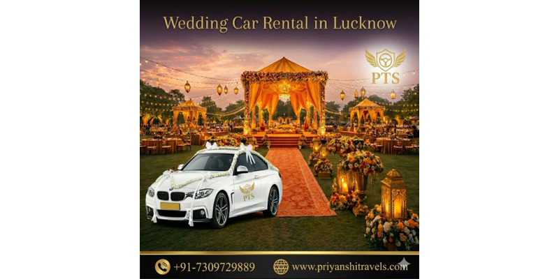 Wedding Car Rental in Lucknow – Decorated Cars for Wedding Functions