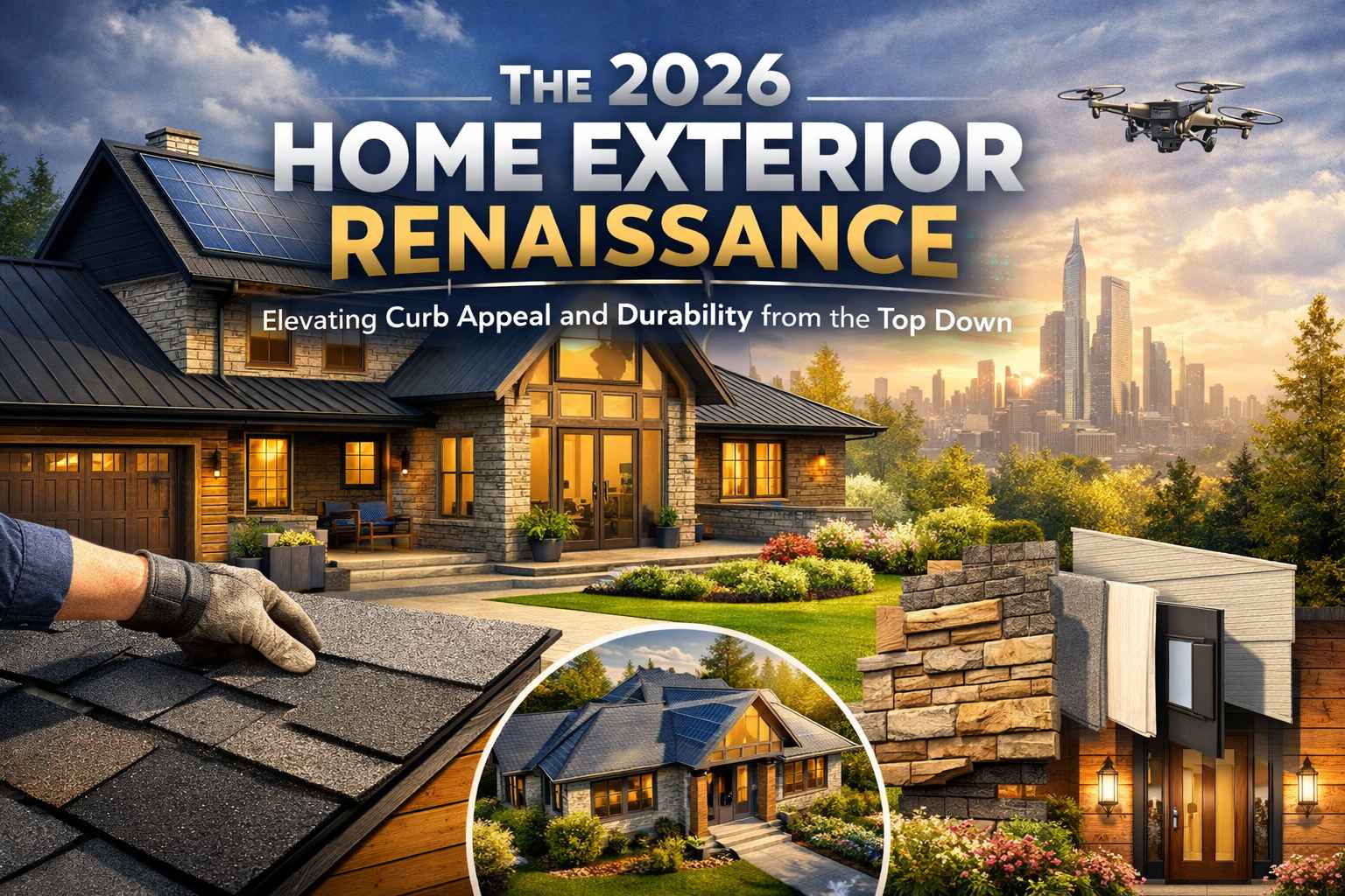 The 2026 Home Exterior Renaissance: Elevating Curb Appeal and Durability from the Top Down