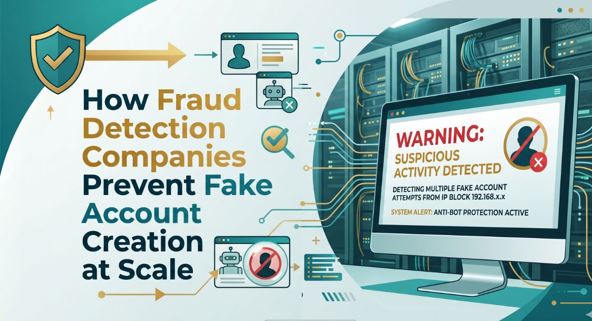 How Fraud Detection Companies Prevent Fake Account Creation at Scale